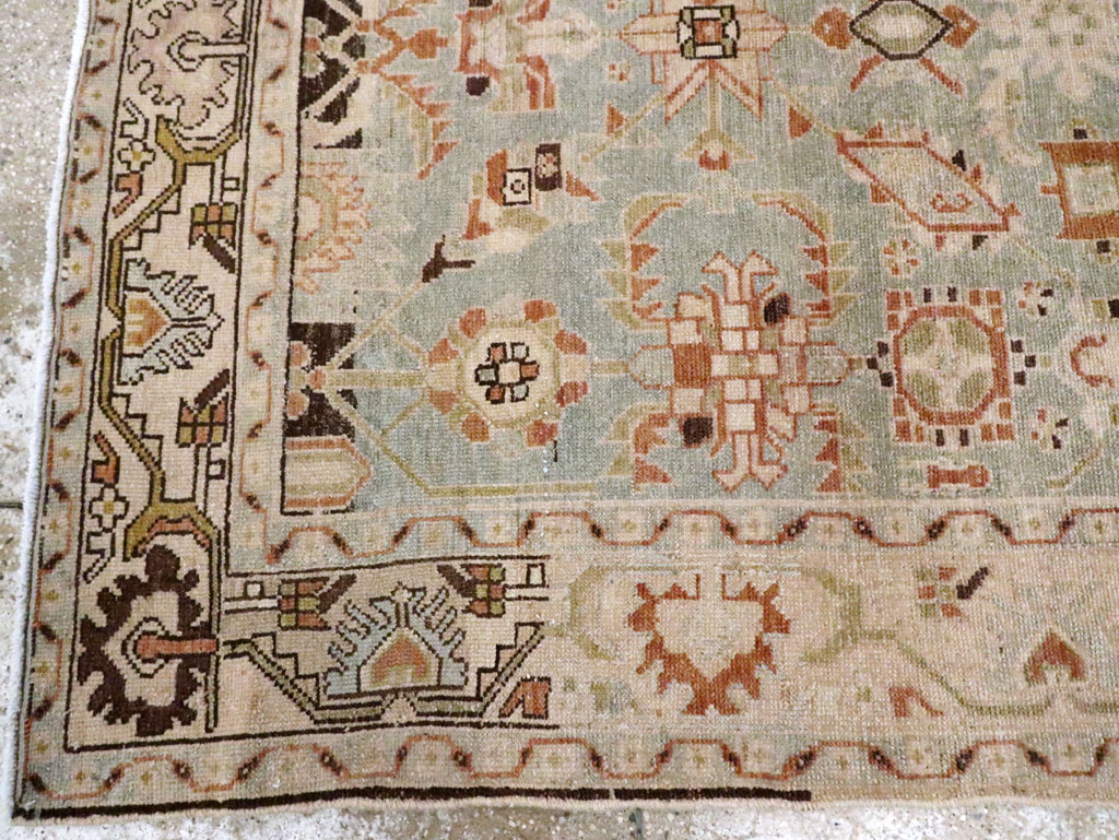 Vintage  Persian Malayer Rug, No.23485 - Staging