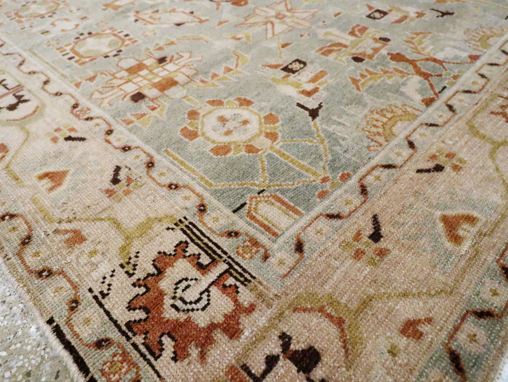 Vintage  Persian Malayer Rug, No.23485 - Staging