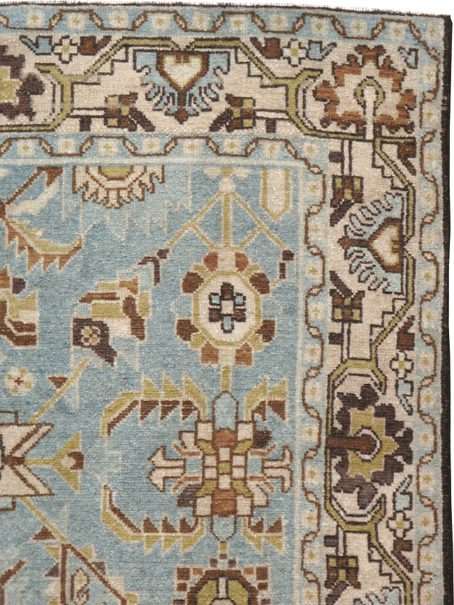 Vintage Persian Malayer Rug (Pair: 1 of 2), No.23486 - Staging