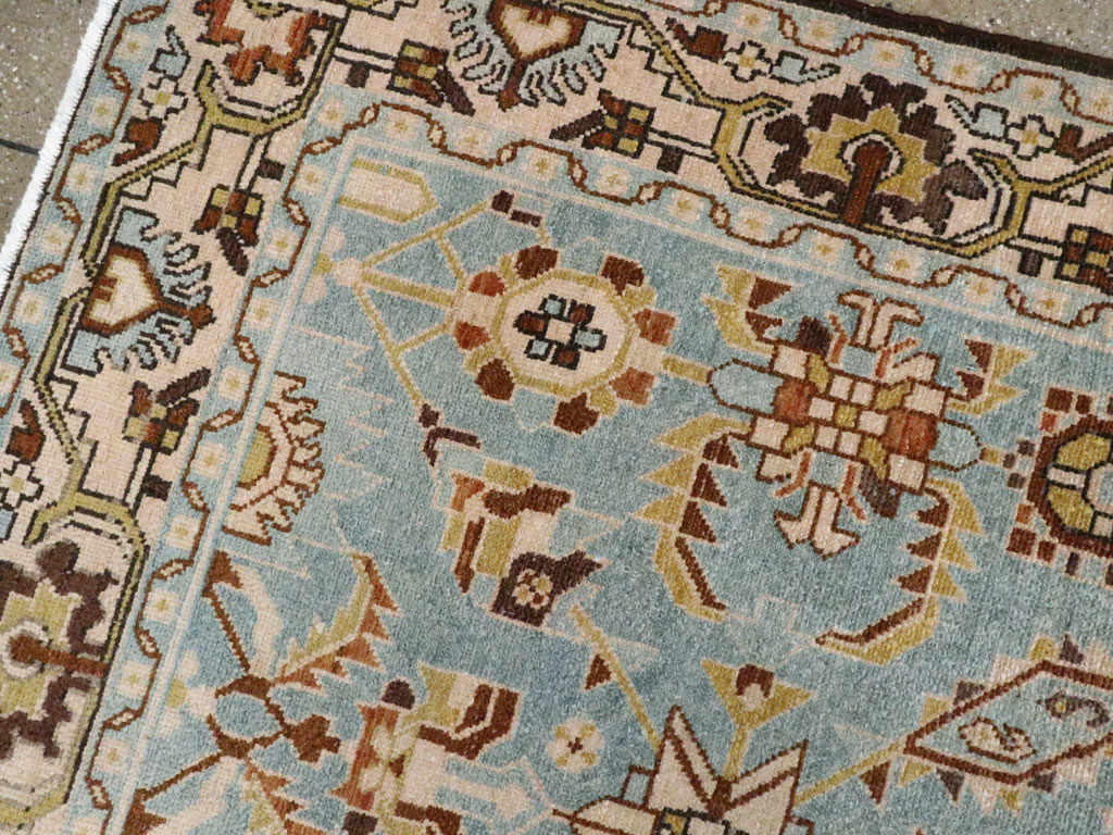 Vintage Persian Malayer Rug (Pair: 1 of 2), No.23486 - Staging