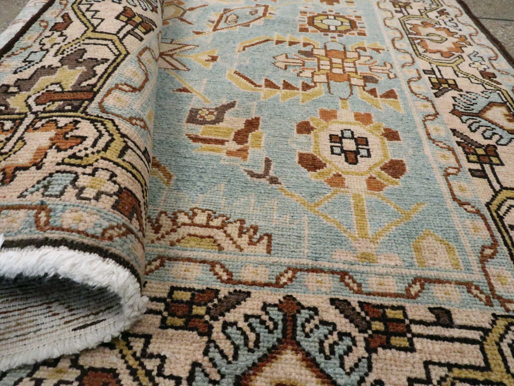 Vintage Persian Malayer Rug (Pair: 1 of 2), No.23486 - Staging