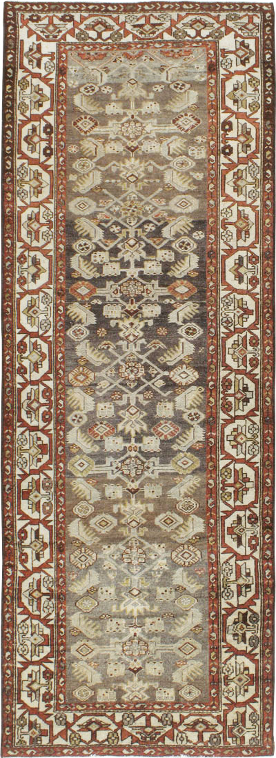 Vintage Persian Bakhtiari Rug, No.23488 - Staging