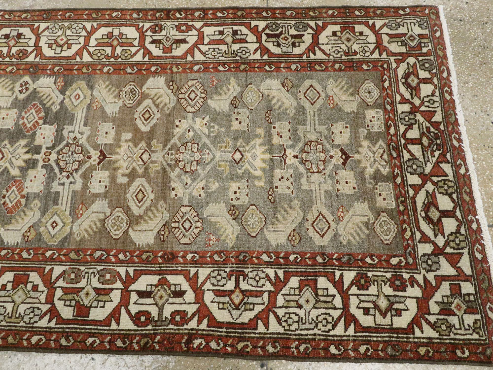 Vintage Persian Bakhtiari Rug, No.23488 - Staging