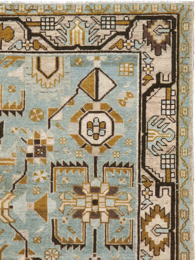 Vintage Persian Malayer Rug, No.23491 - Staging