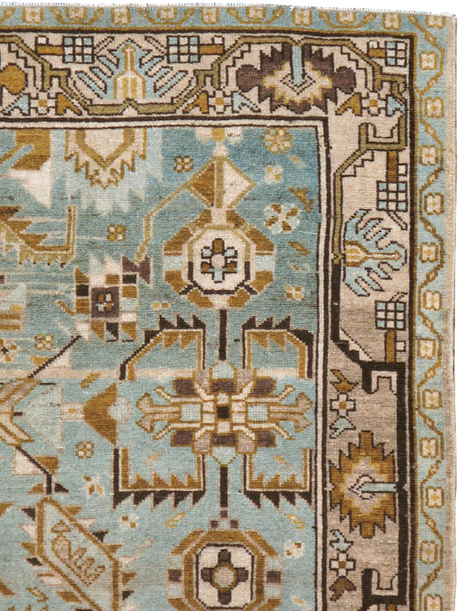 Vintage Persian Malayer Rug, No.23491 - Staging