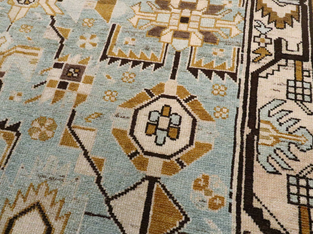 Vintage Persian Malayer Rug, No.23491 - Staging