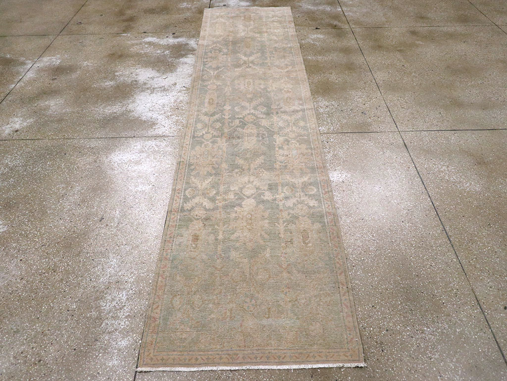 Vintage Persian Malayer Runner, No.23494 - Staging