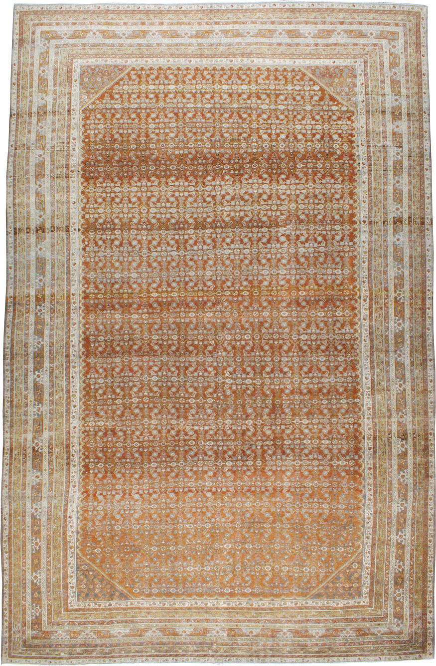 Antique Persian Malayer Carpet, No.23495 - Staging