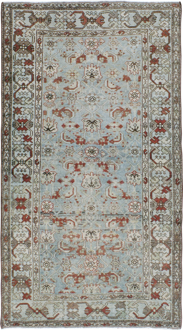 Vintage Persian Malayer Rug, No.23497 - Staging