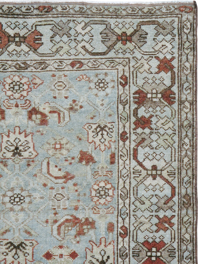 Vintage Persian Malayer Rug, No.23497 - Staging