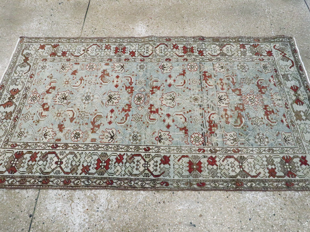 Vintage Persian Malayer Rug, No.23497 - Staging