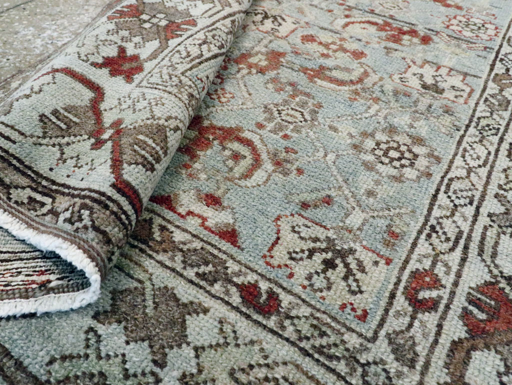 Vintage Persian Malayer Rug, No.23497 - Staging