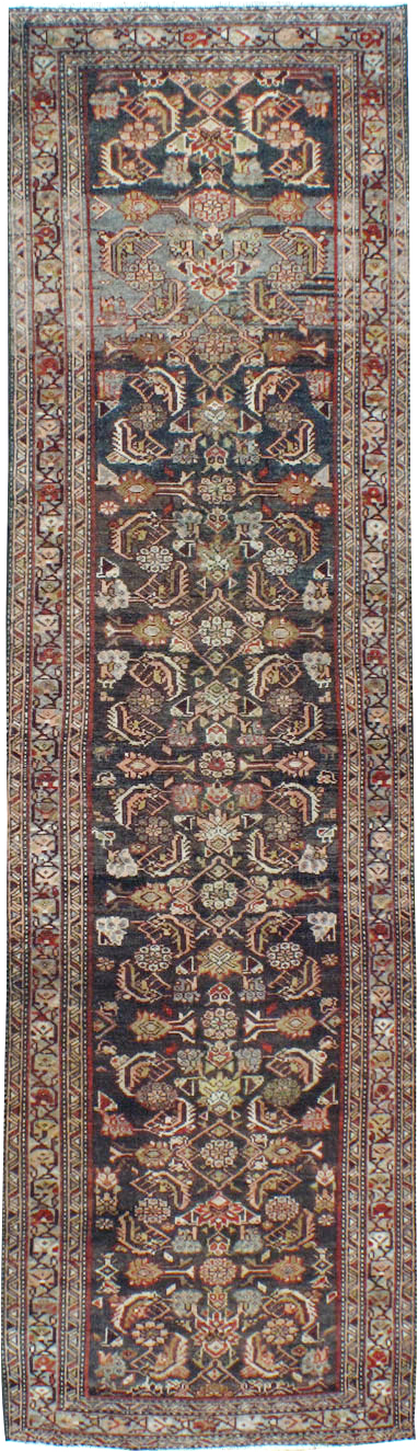 Vintage Persian Malayer Runner, No.23503 - Staging