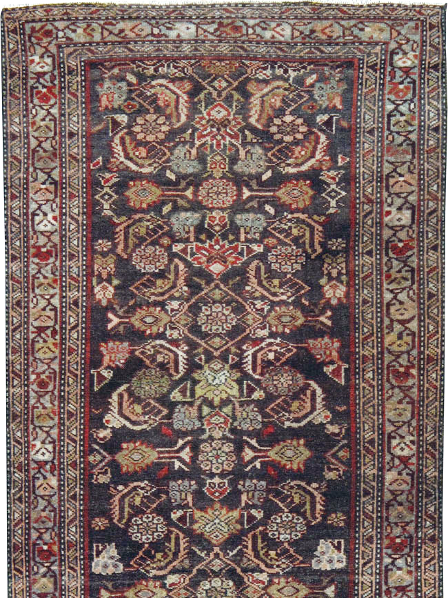 Vintage Persian Malayer Runner, No.23503 - Staging