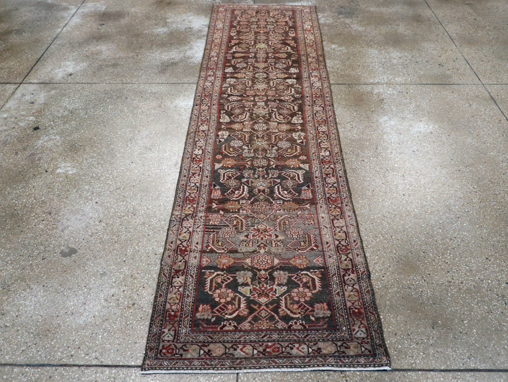 Vintage Persian Malayer Runner, No.23503 - Staging