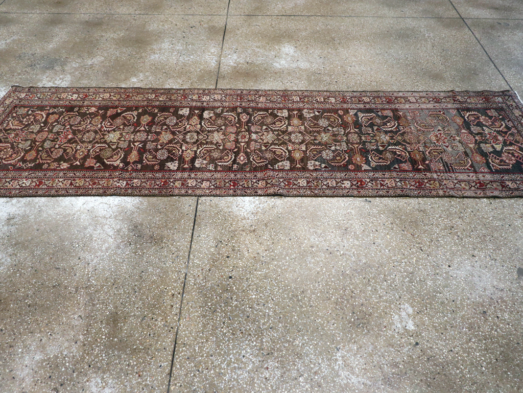 Vintage Persian Malayer Runner, No.23503 - Staging