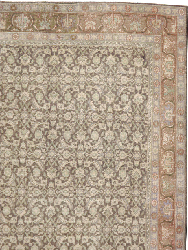 Antique Persian Bidjar Carpet, No.23512 - Staging
