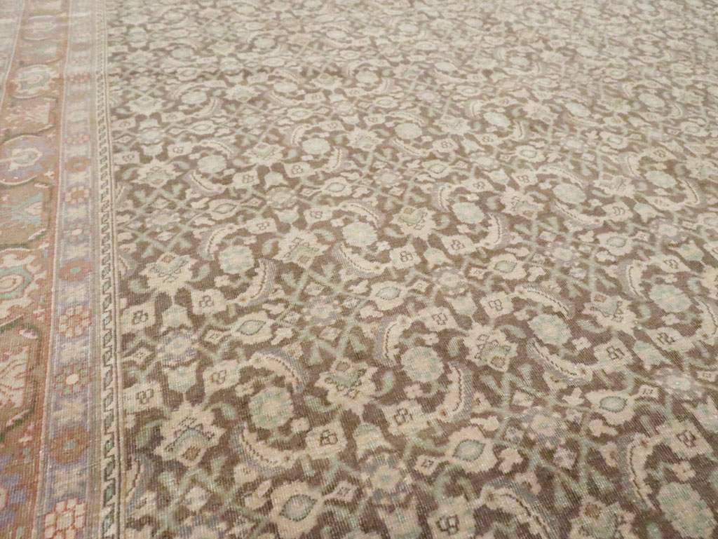 Antique Persian Bidjar Carpet, No.23512 - Staging