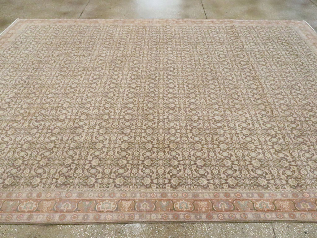 Antique Persian Bidjar Carpet, No.23512 - Staging