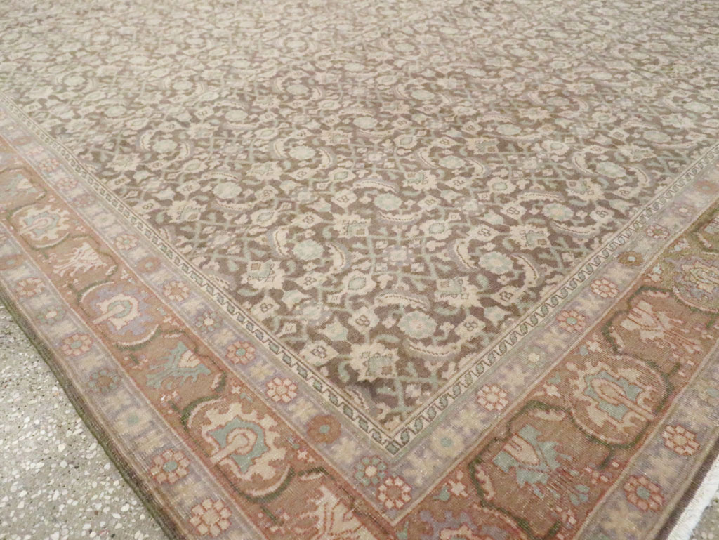 Antique Persian Bidjar Carpet, No.23512 - Staging