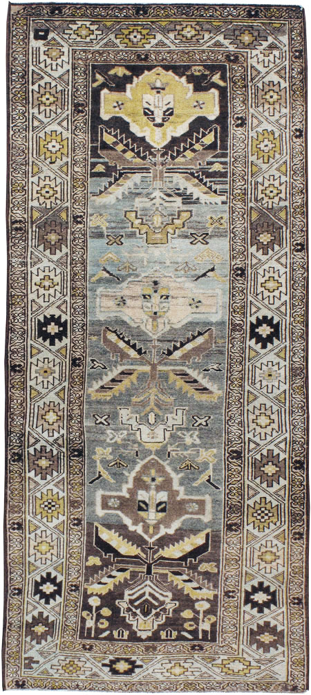 Vintage Persian Malayer Runner, No.23514 - Staging