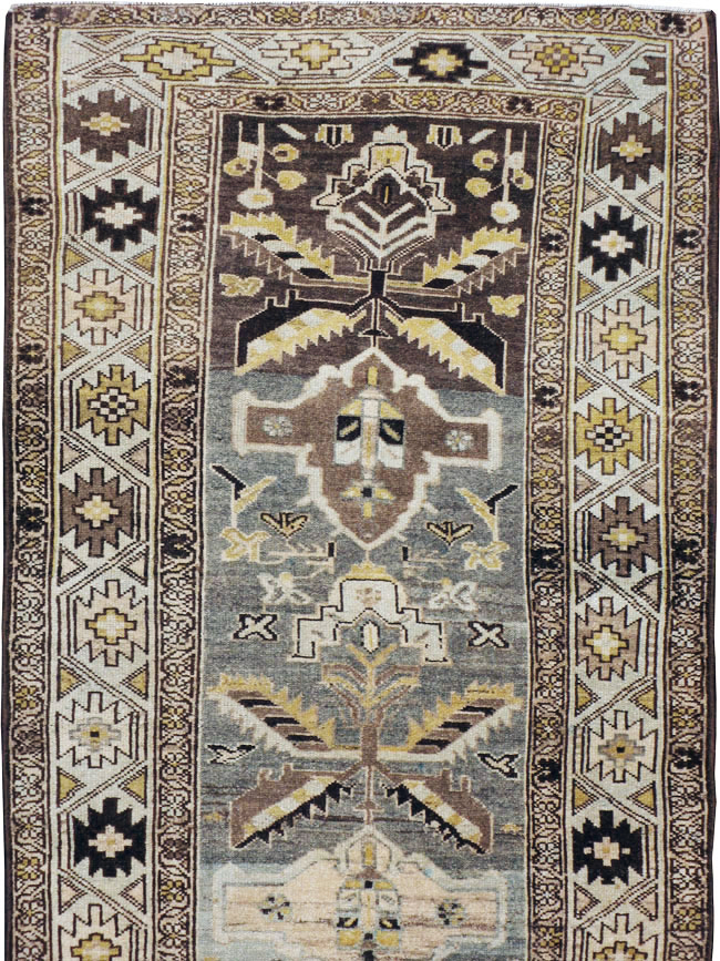 Vintage Persian Malayer Runner, No.23514 - Staging