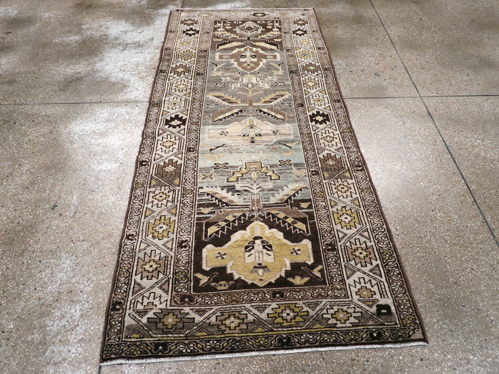 Vintage Persian Malayer Runner, No.23514 - Staging