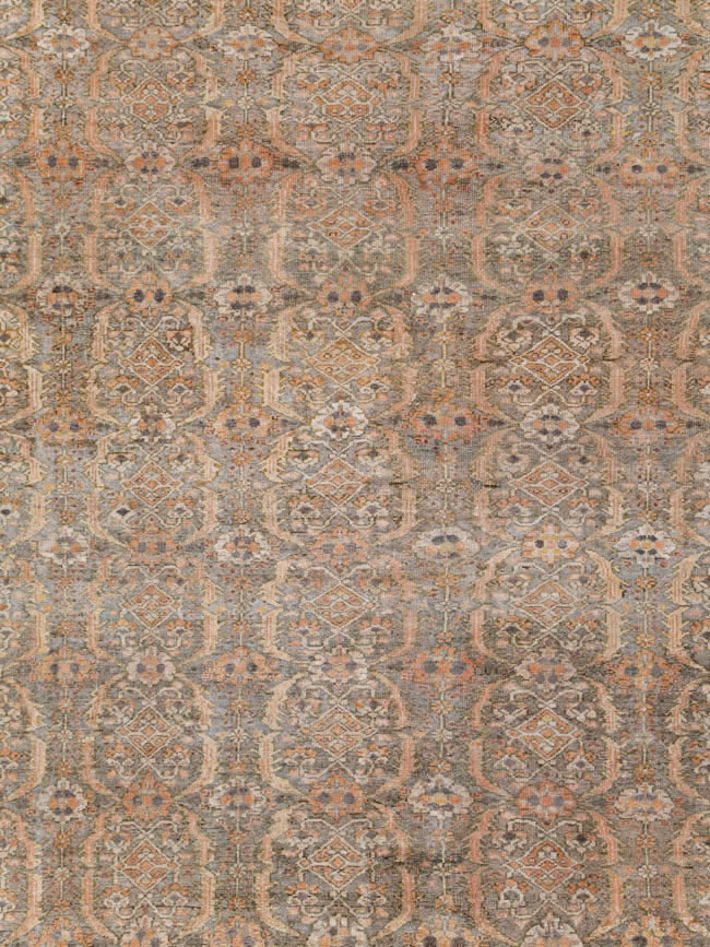 Antique Persian Malayer Carpet, No.23516 - Staging