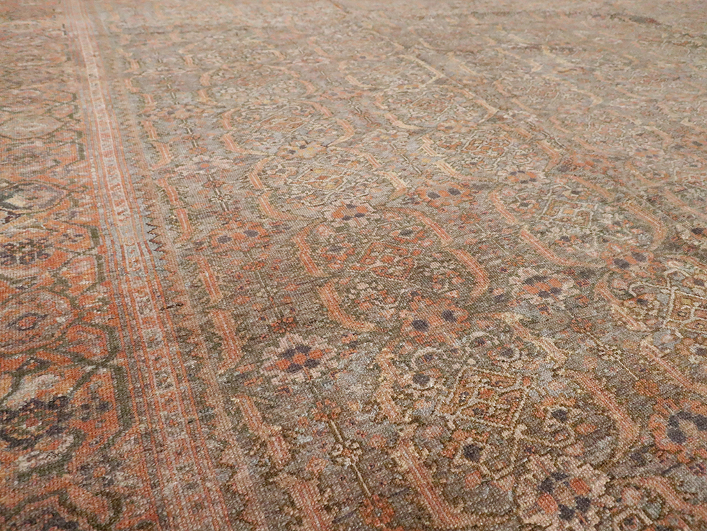 Antique Persian Malayer Carpet, No.23516 - Staging