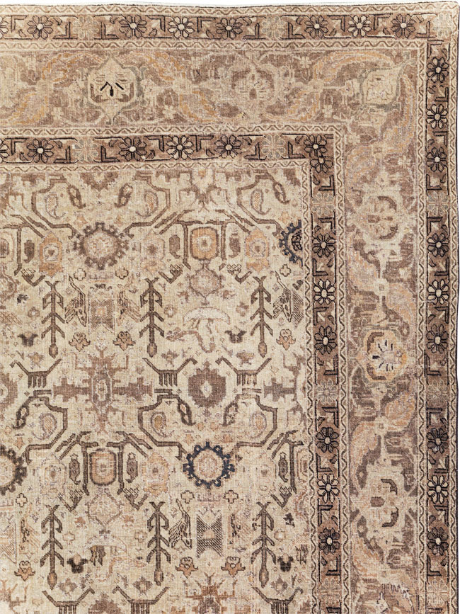 Antique Persian Tabriz Carpet, No.23527 - Staging