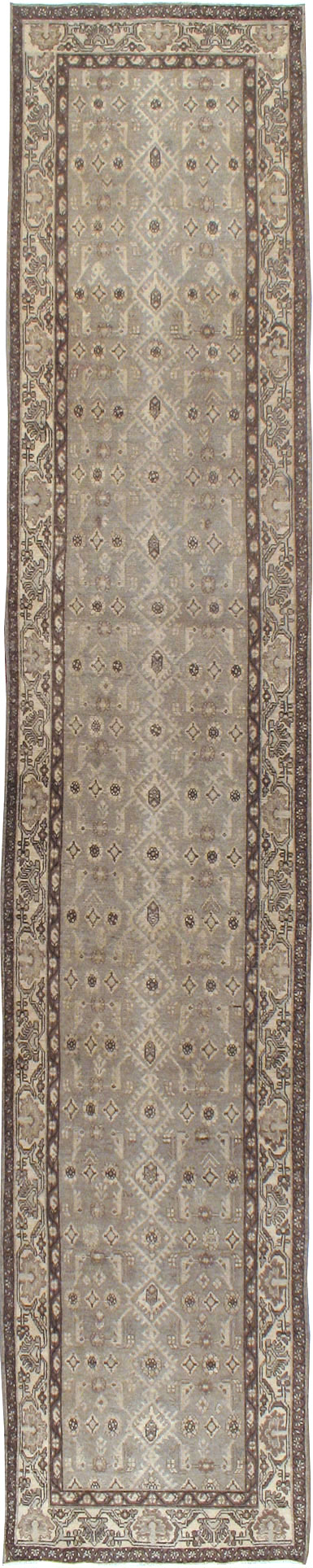 Vintage Persian Malayer Runner, No.23528 - Staging