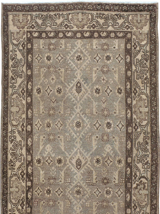 Vintage Persian Malayer Runner, No.23528 - Staging