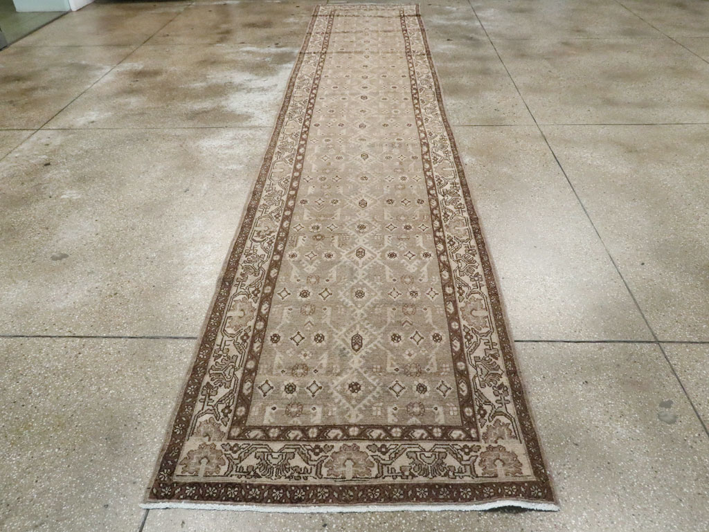 Vintage Persian Malayer Runner, No.23528 - Staging
