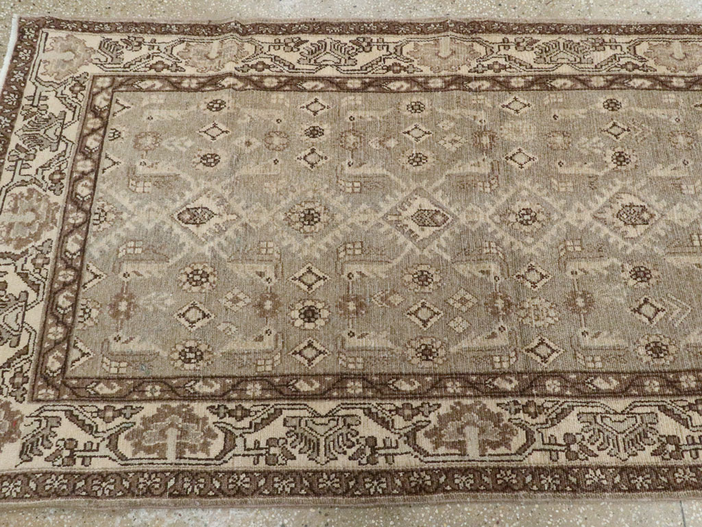 Vintage Persian Malayer Runner, No.23528 - Staging