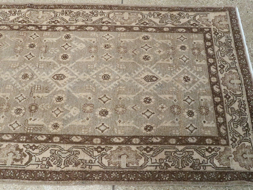 Vintage Persian Malayer Runner, No.23528 - Staging