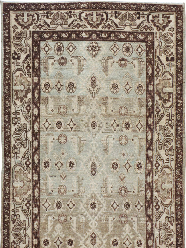 Vintage Persian Malayer Runner, No.23529 - Staging