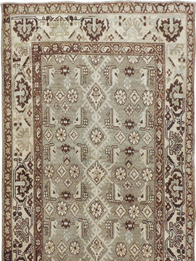 Vintage Persian Malayer Runner, No.23529 - Staging