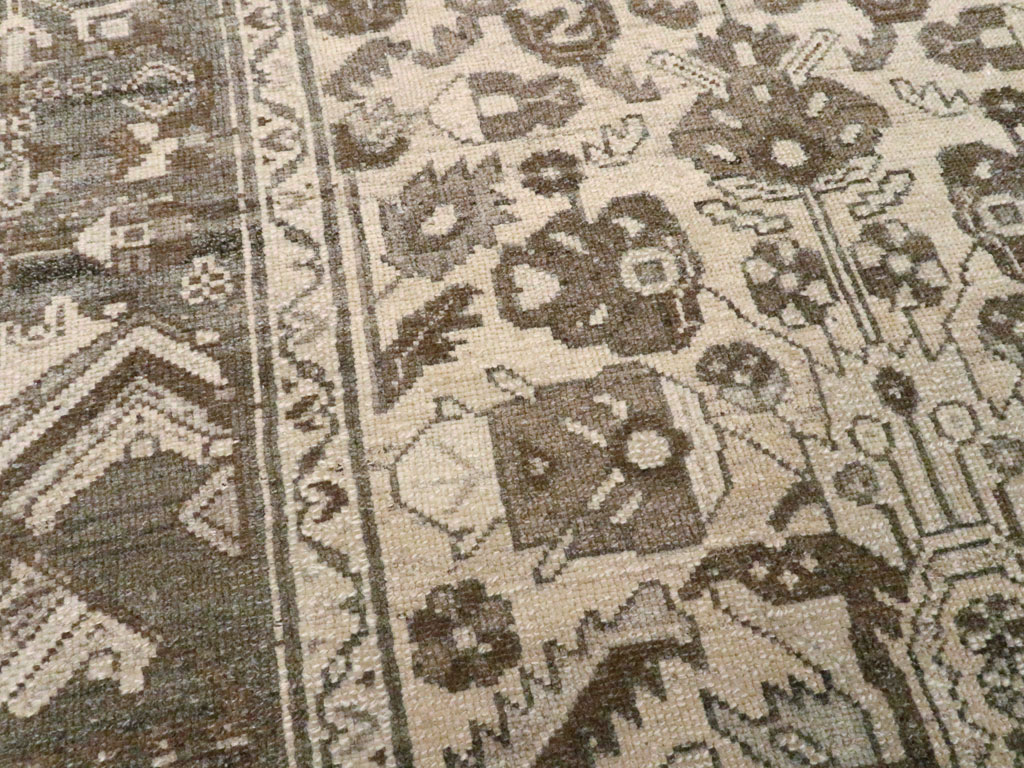 Vintage Persian Malayer Rug, No.23532 - Staging