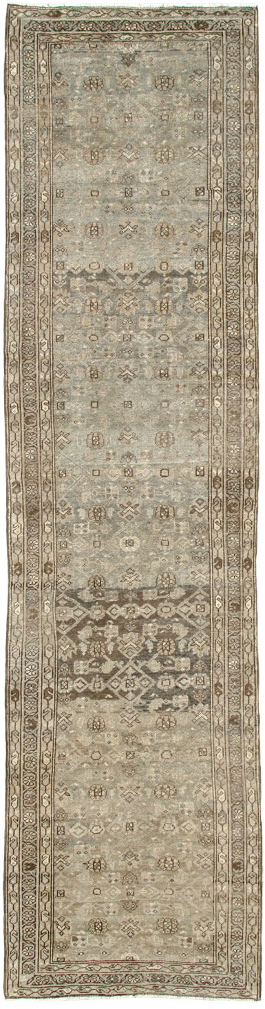 Vintage Persian Malayer Runner, No.23534 - Staging