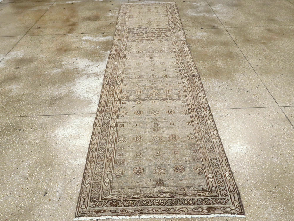 Vintage Persian Malayer Runner, No.23534 - Staging