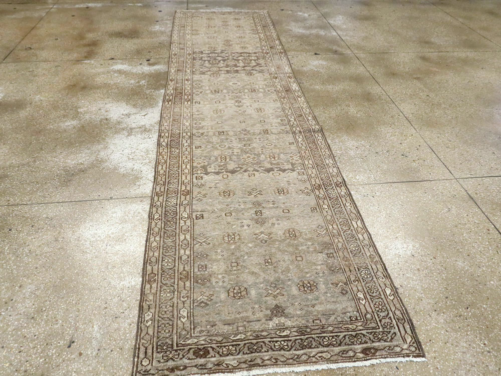 Vintage Persian Malayer Runner, No.23534 - Staging