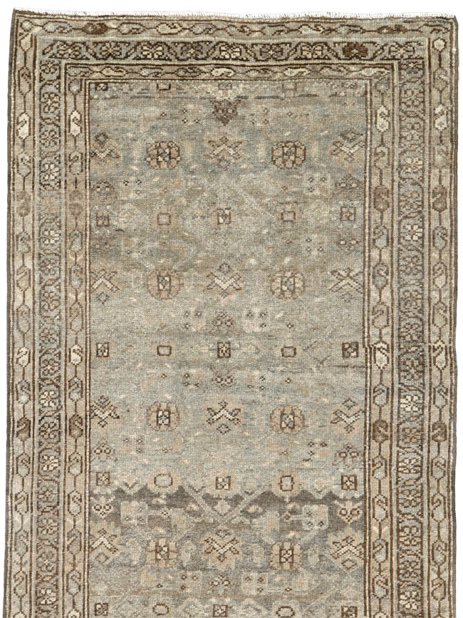 Vintage Persian Malayer Runner, No.23534 - Staging