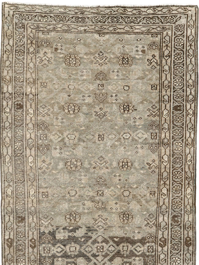 Vintage Persian Malayer Runner, No.23534 - Staging