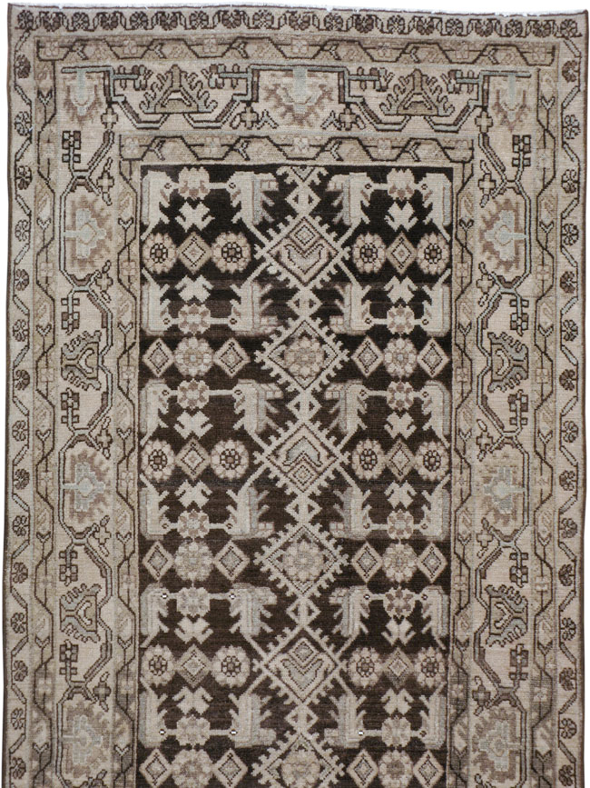 Vintage Persian Malayer Runner, No.23535 - Staging