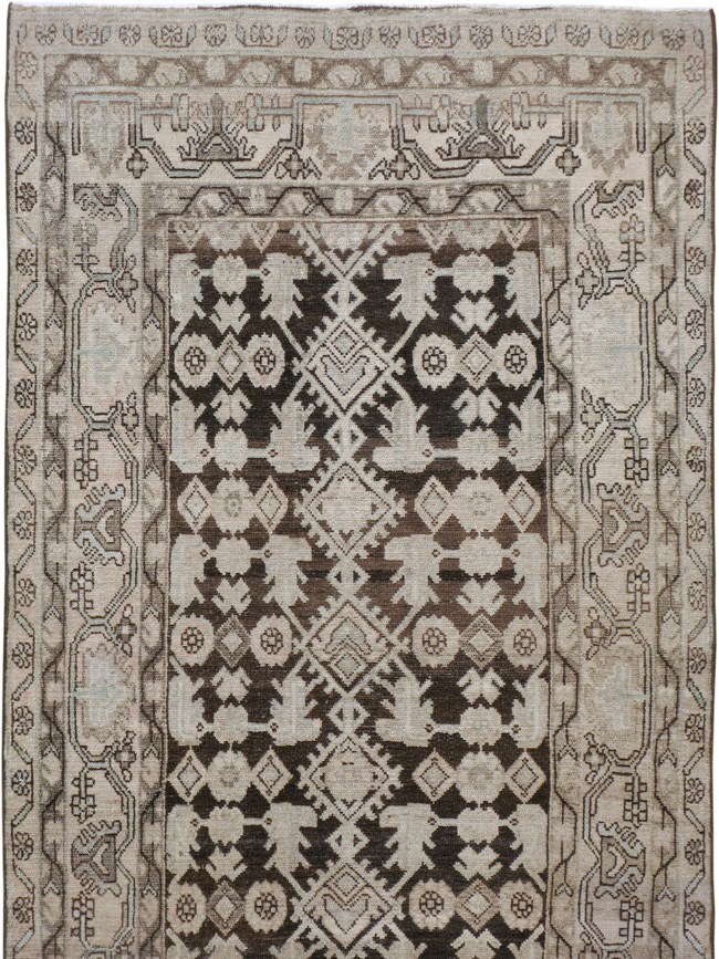 Vintage Persian Malayer Runner, No.23535 - Staging