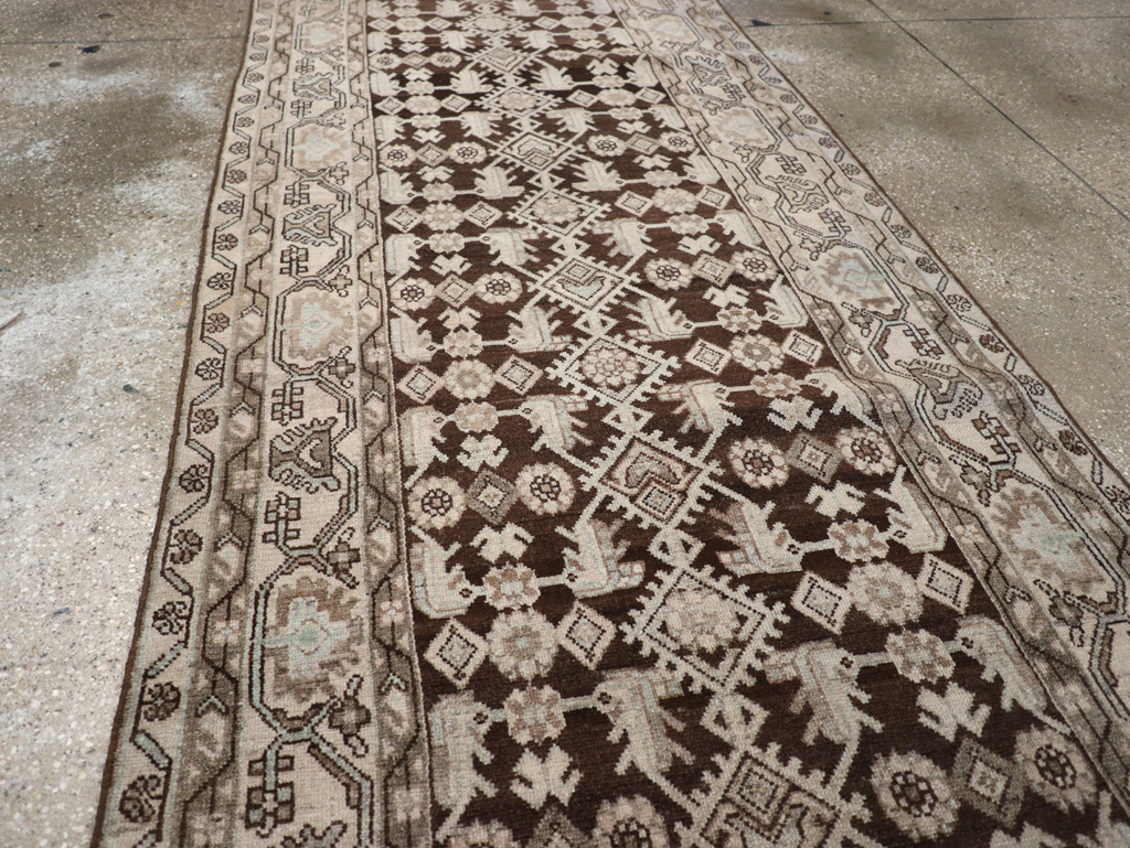 Vintage Persian Malayer Runner, No.23535 - Staging