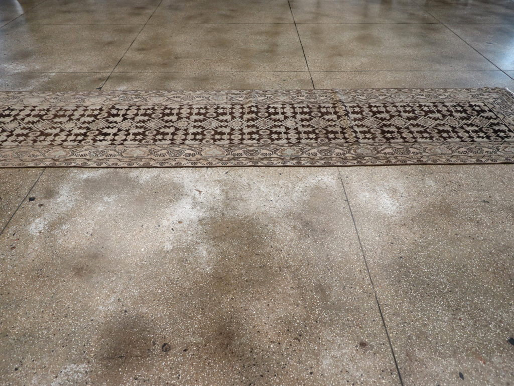 Vintage Persian Malayer Runner, No.23535 - Staging