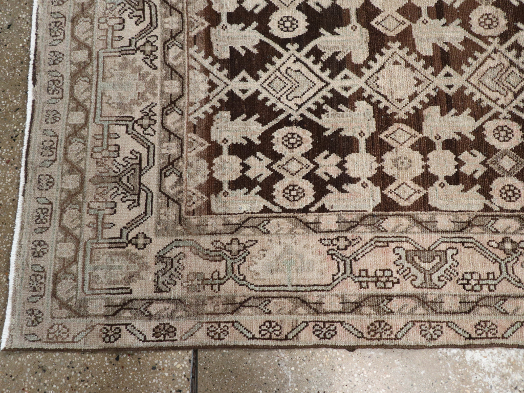 Vintage Persian Malayer Runner, No.23535 - Staging