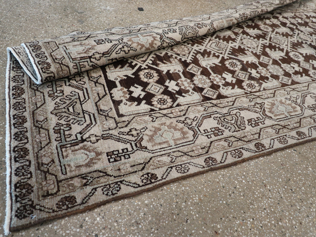Vintage Persian Malayer Runner, No.23535 - Staging