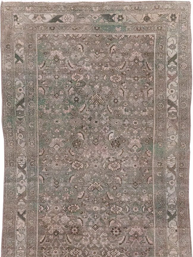 Vintage Persian Malayer Runner, No.23536 - Staging